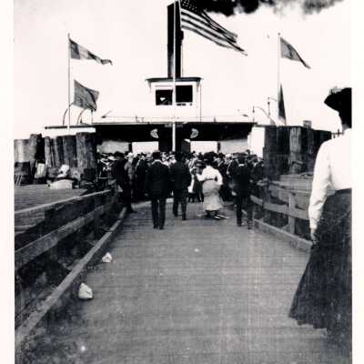 Ferry at West Seattle Pier