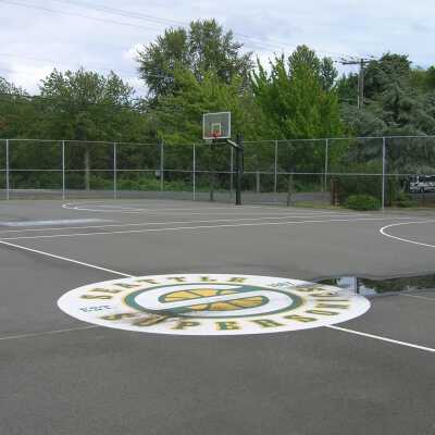 basketball court photo