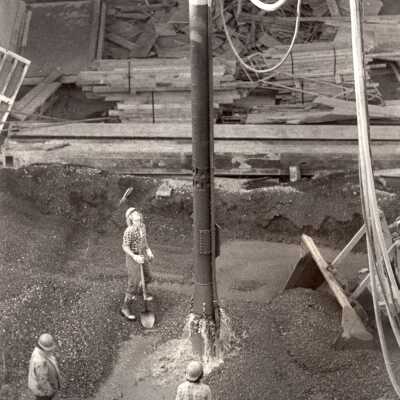 Pile driving
