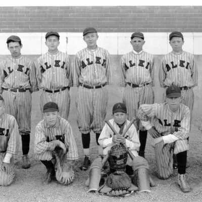 Alki Elementary School Baseball Team, 1926