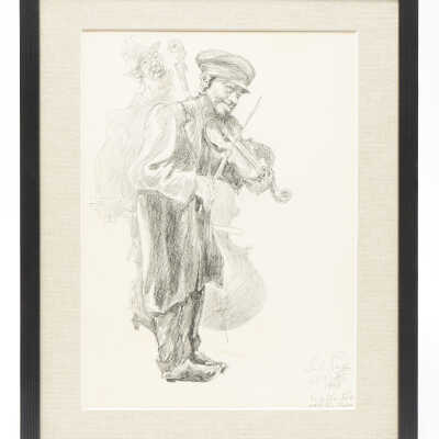 Drawing; "Fiddler"