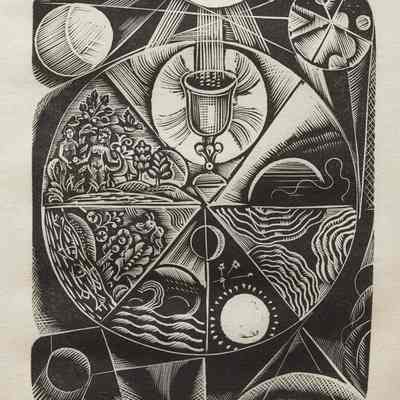 Woodcuts (12); "The Sabbath"