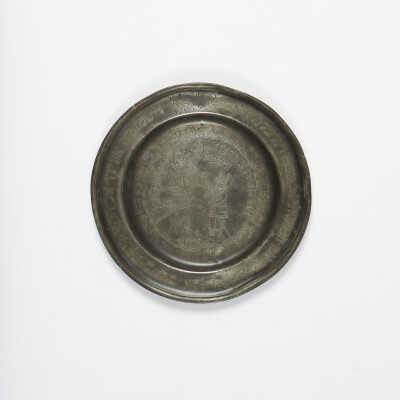 Pewter plate