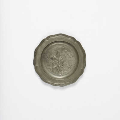 Pewter plate