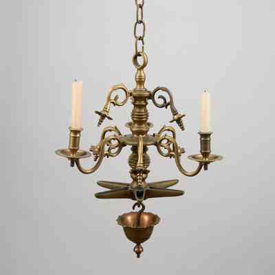 Hanging Shabbat lamp