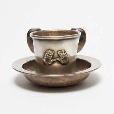 Double Handle Cup and Bowl