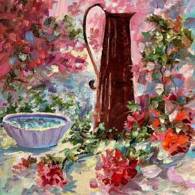 Sunroom of roses
