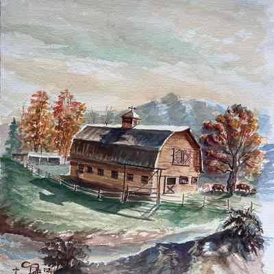 Watercolor Western