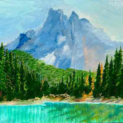 Turquoise Mountain Water