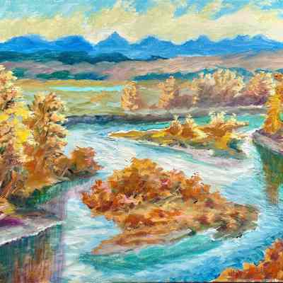 Autumn in the River Breaks