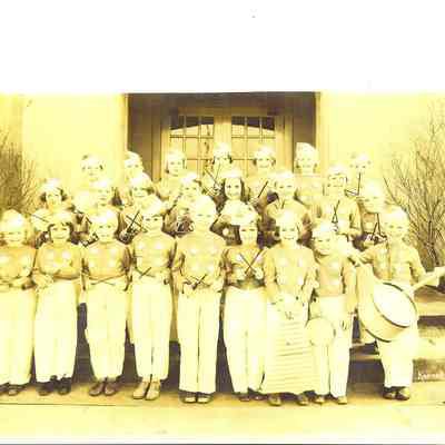 Photograph of Brattain School of Music Class, 1934