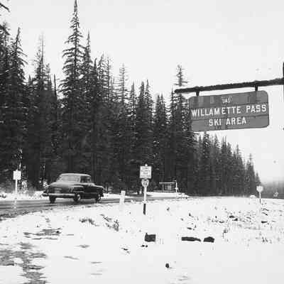 Photograph of Willamette Pass Summite, Date Unknown
