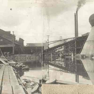 Photograph of Booth-Kelly Mill, Springfield, Oregon, 1946