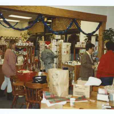 Photograph of the Springfield Christmas Parade, circa 1990