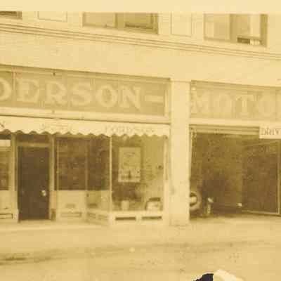 Photograph of Anderson Motor Company