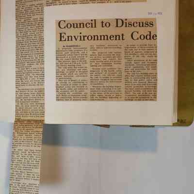 Page 95 newspaper clipping unfolded