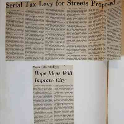 Page 102 newspaper clipping unfolded