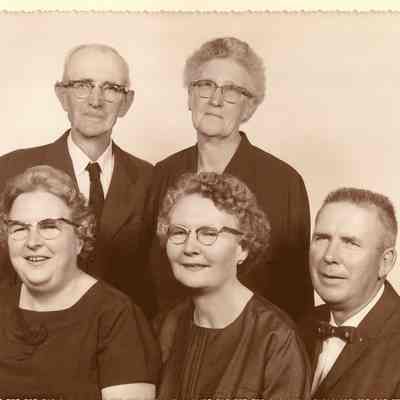 Photograph of the Bagley Family