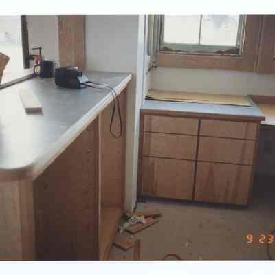Photograph of the Springfield Depot Restoration, 1991