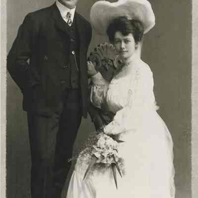 Hubert and Louise Anderson wedding