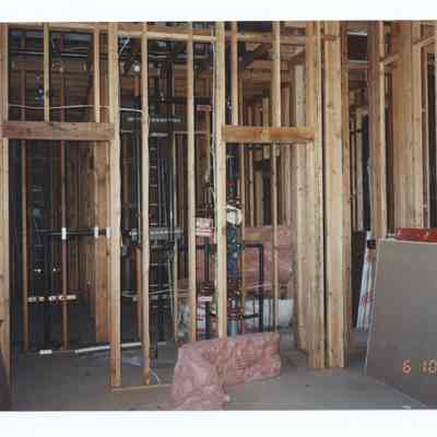 Photograph of the Springfield Depot Restoration, 1991