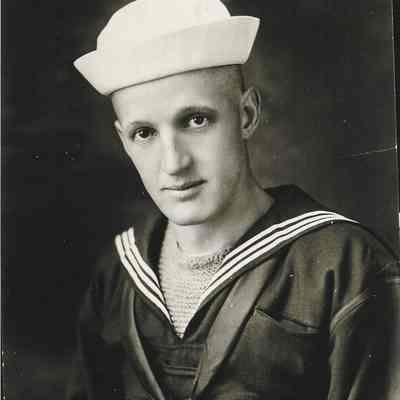 Herse Anderson in WWII US Navy Uniform