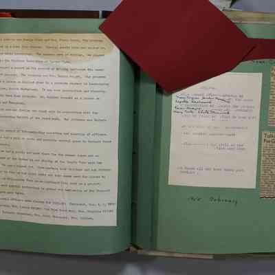 Pages 16 - 17 uncovered paper