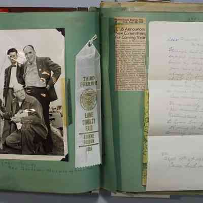 Pages 26 - 27 Paper unfolded