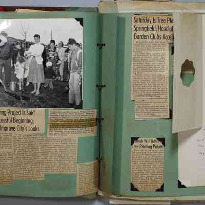 Pages 42 - 43 pamphlet unfolded