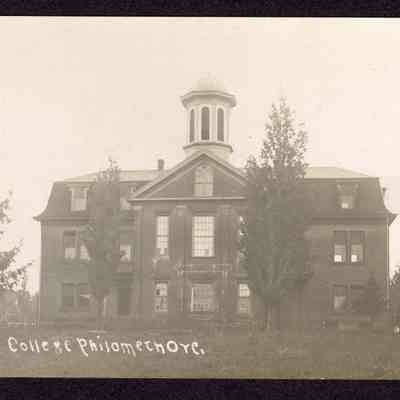 Postcard, College of Philomath, Philomath, Oregon, Date Unknown.
