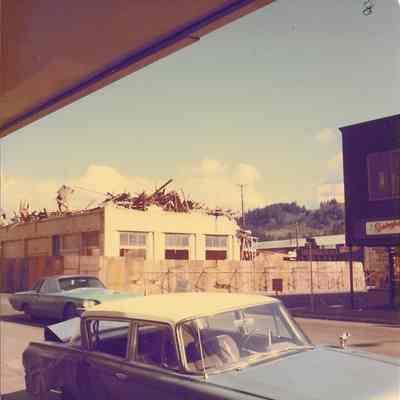 Photograph of Demolition of U.S. Bank Building, 1976