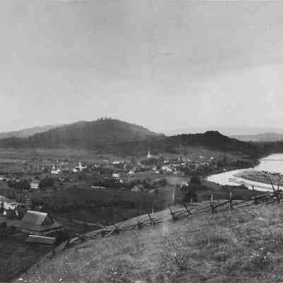 Photograph of Springfield as Taken from Kelly Butte, circa 1890