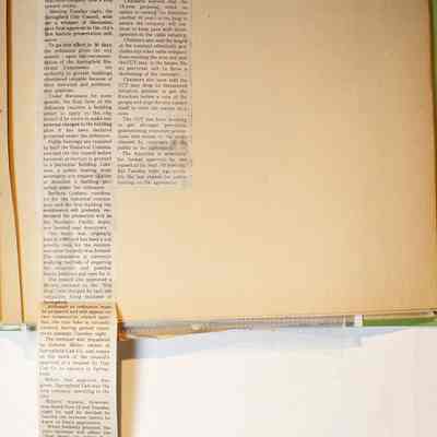 Page 43 unfolded newspaper insert