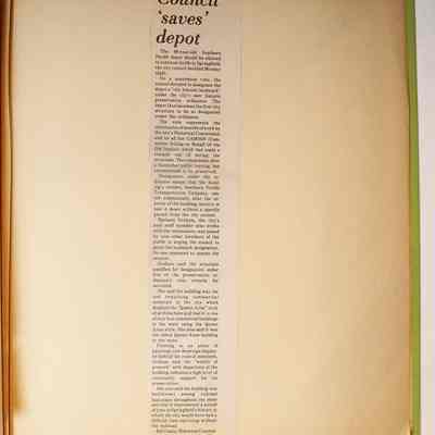 Page 55 newspaper clipping under other article