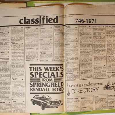 loose materials at back of scrapbook