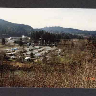 Photograph from McVay Hwy Looking Over Willamette River, 1990