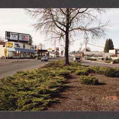 Photograph Looking West on Franklin Blvd, 1990