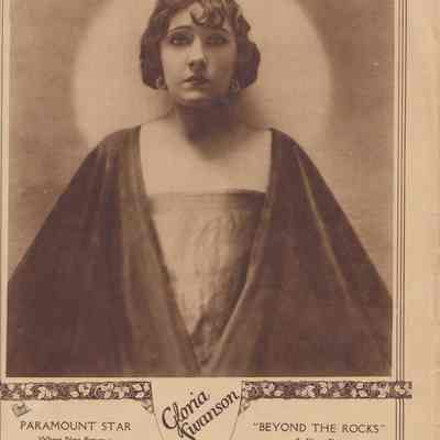 Photograph of Poster for Paramount Pictures Star Gloria Swanson