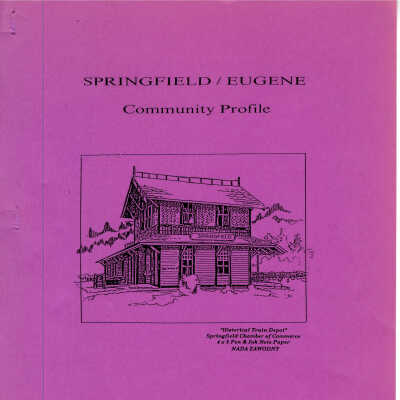 Springfield and Eugene Community Profile Booklet, 1994