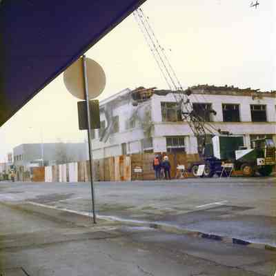 Photograph of Demolition of U.S. Bank Building,1976