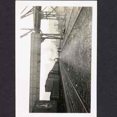 Photograph of Construction of a Bridge. February 23, 1937.