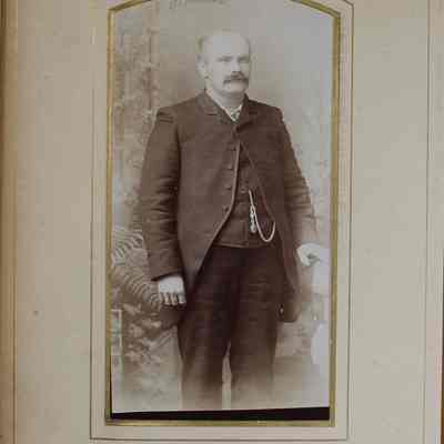 2016-024-012_img-021: Page 19 of photograph album 2016.024.012: Photo of boarder.