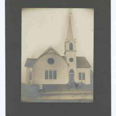 Photograph of Old Methodist Church, Springfield, circa 1910