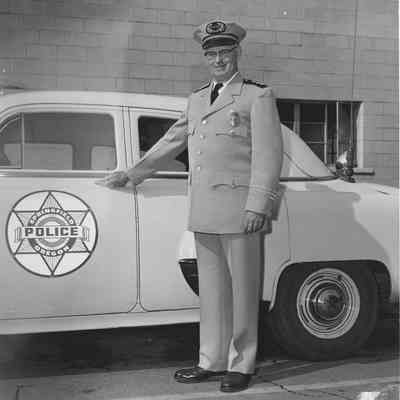 Photograph, Police Chief Harry Howard; 1950-56