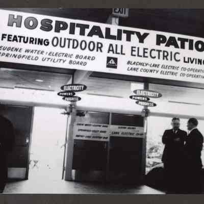 Photograph of Hospitality Patio, Springfield, Oregon, Undated