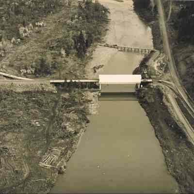 Covered Bridge over Willamette River
