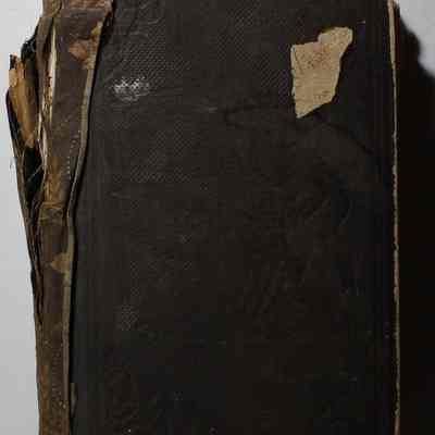 Scrapbook made by Agnes Stewart Warner, circa 1884