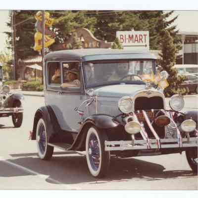 Photograph of a Summer parade, Springfield, circa 1979