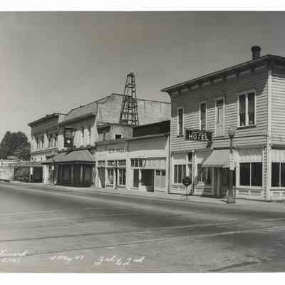 Photograph of Main Street, 3rd to 2nd, Springfield, May 18th 1947