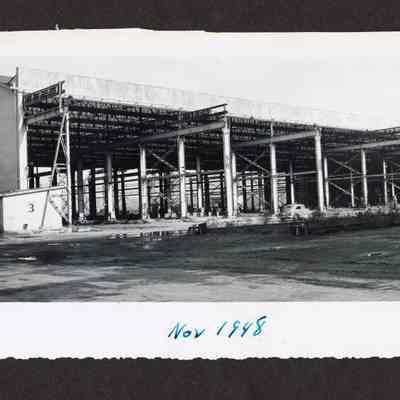 Photograph of crane shed